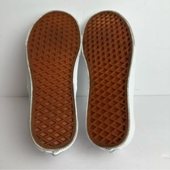 ❌SOLD❌Vans Floral Canvas Shoes Women's 8.5 or Men's 7 Slip On Off The Wall Pink - Picture 7 of 9